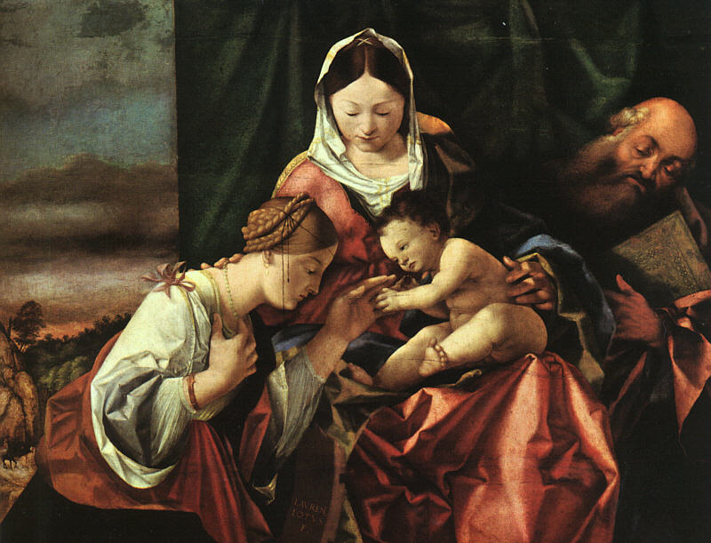 The Mystic Marriage of St.Catherine